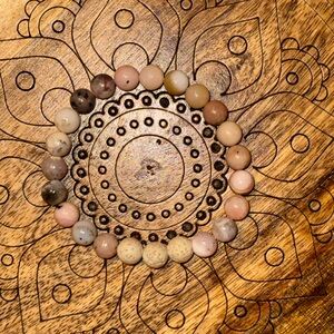 Natural Stone Beaded Bracelet